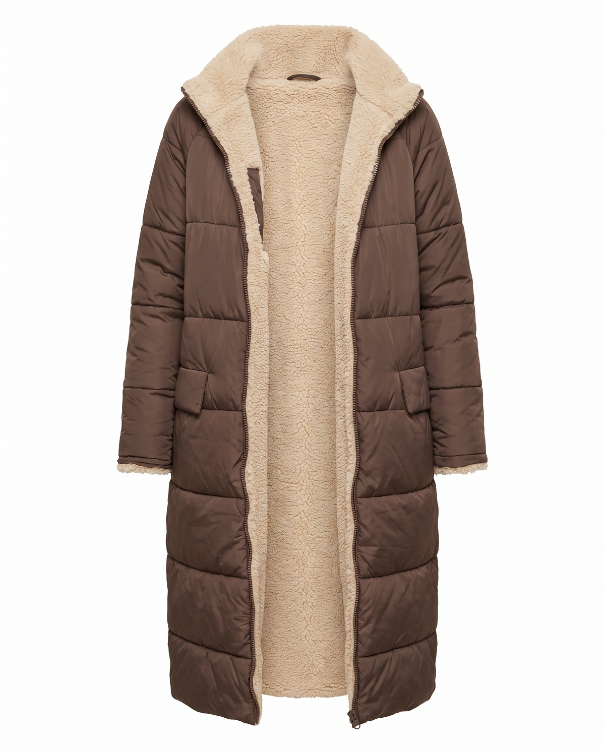 Parka Lunga con Interno in Sherpa Elodie
