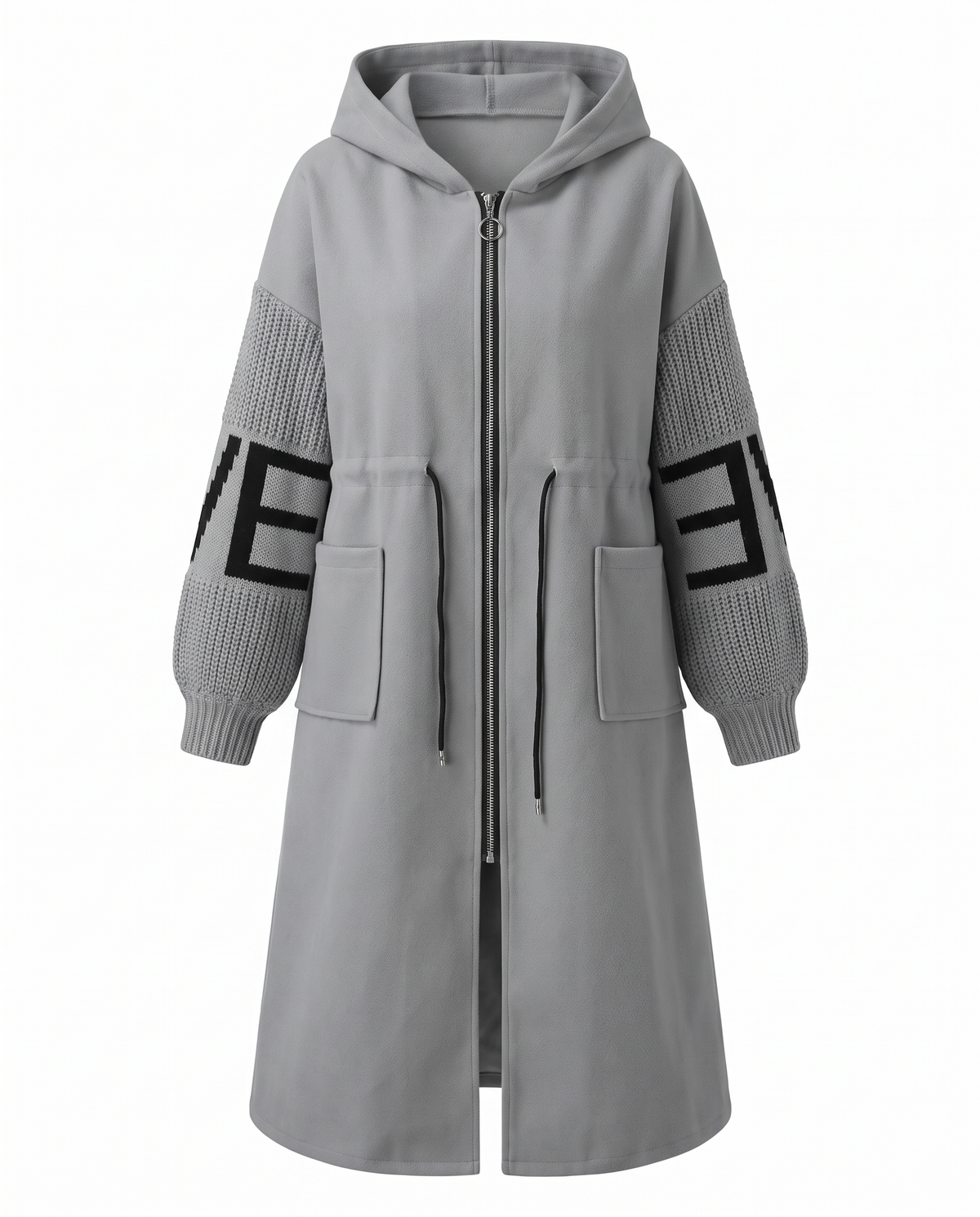 Cappotto Lungo con Cappuccio Matilde