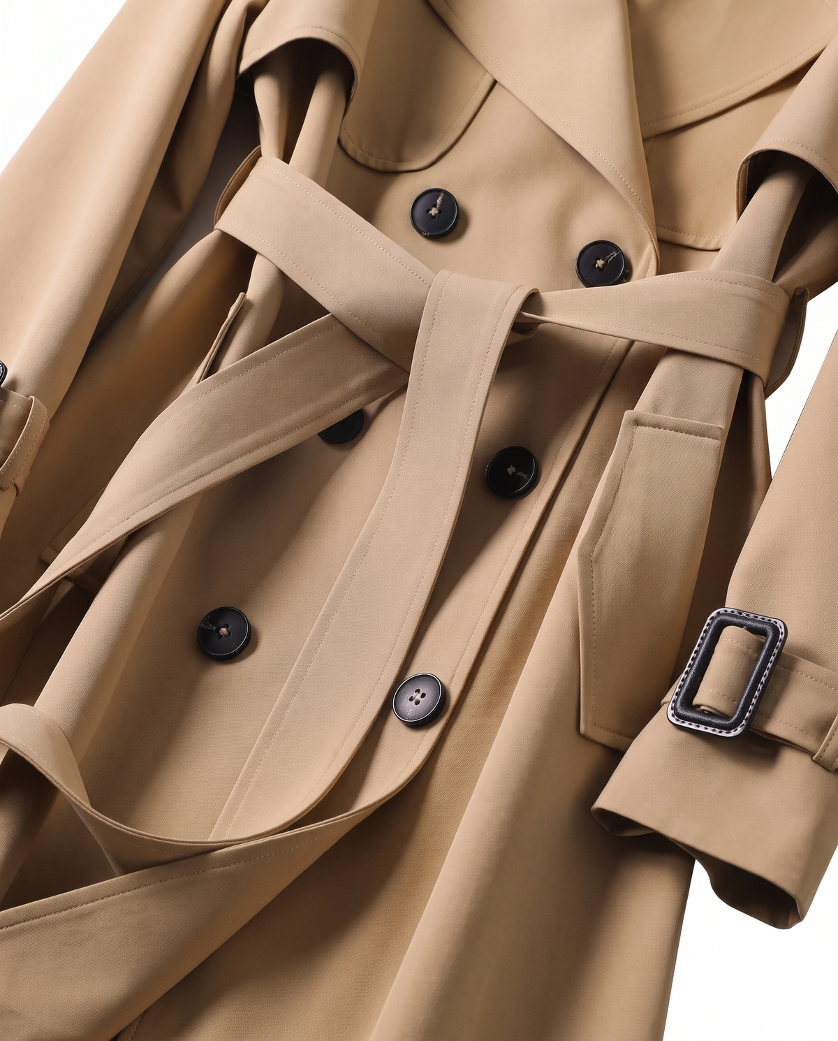 Trench Classico con Cintura Rebecca