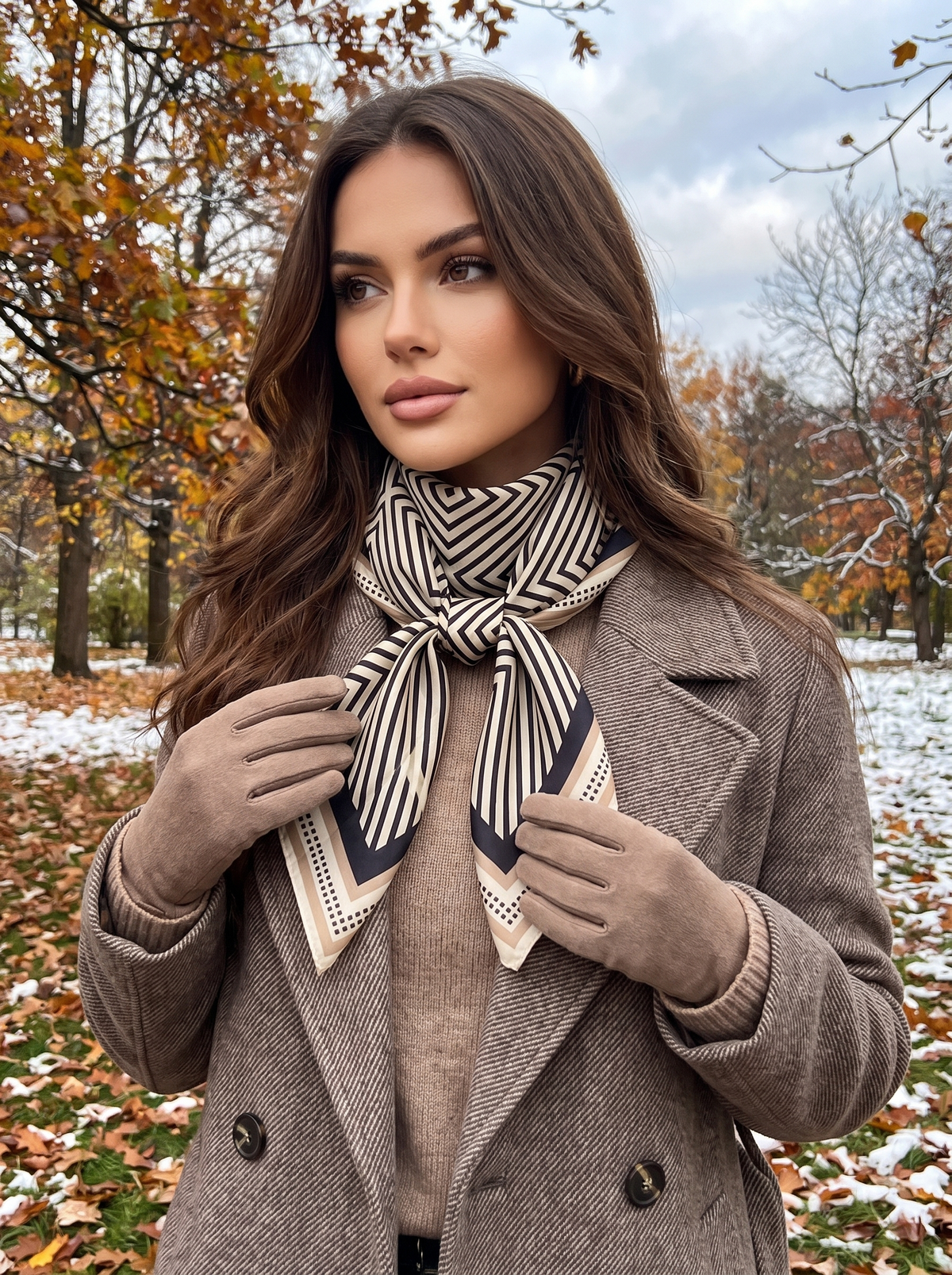 Il Foulard Geometrico