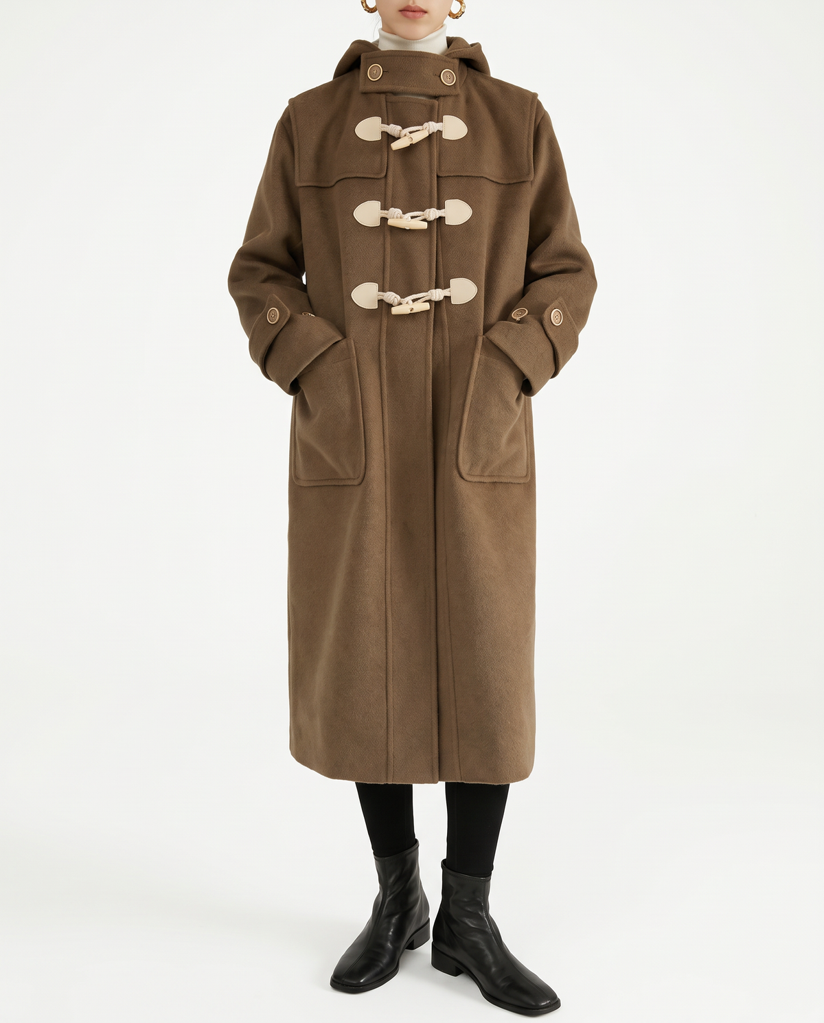 Cappotto Duffle con Cappuccio Ginevra
