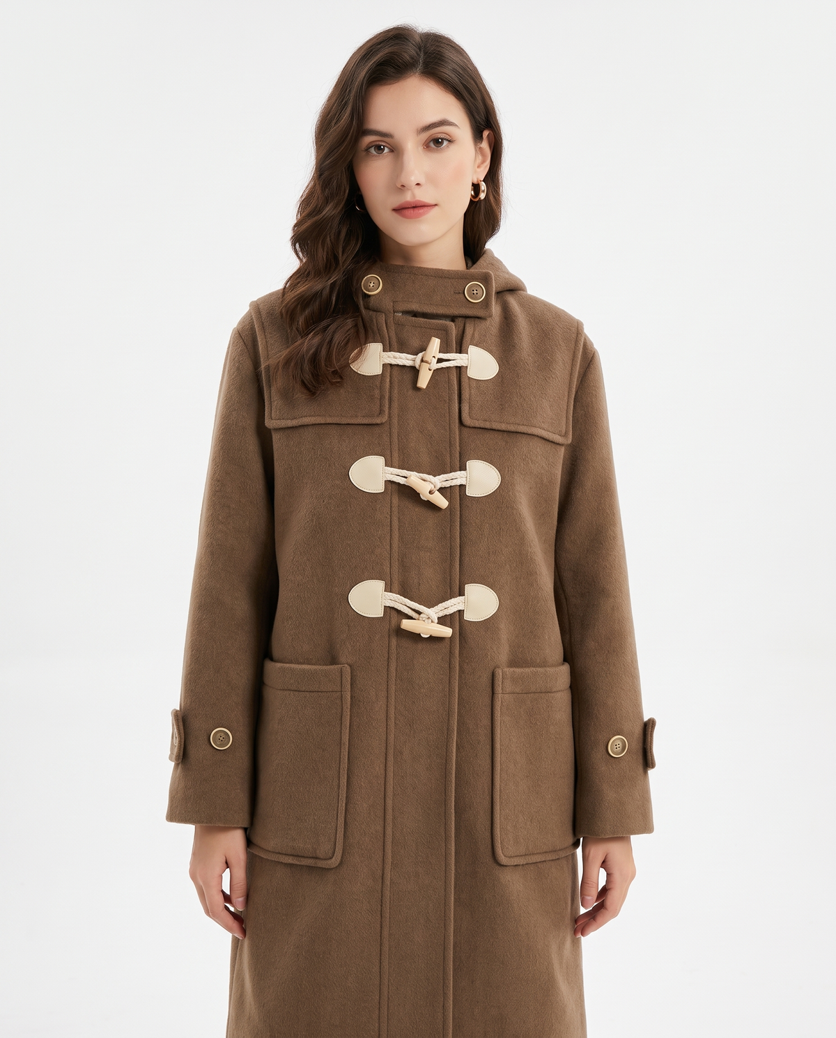 Cappotto Duffle con Cappuccio Ginevra