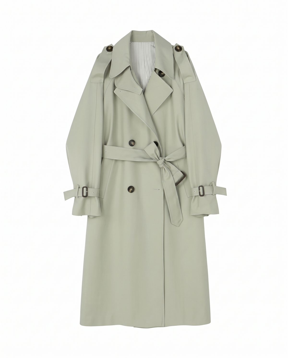 Trench Lungo Stile Britannico Alessandra