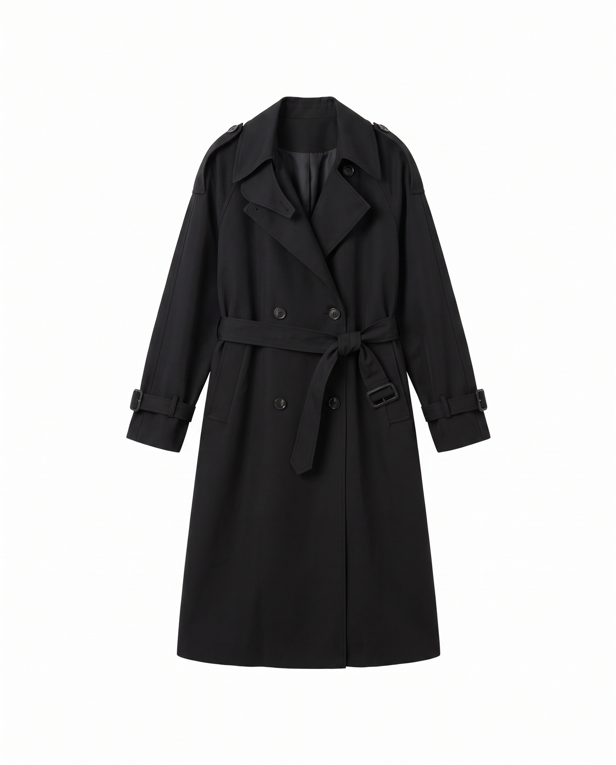 Trench Lungo Stile Britannico Alessandra