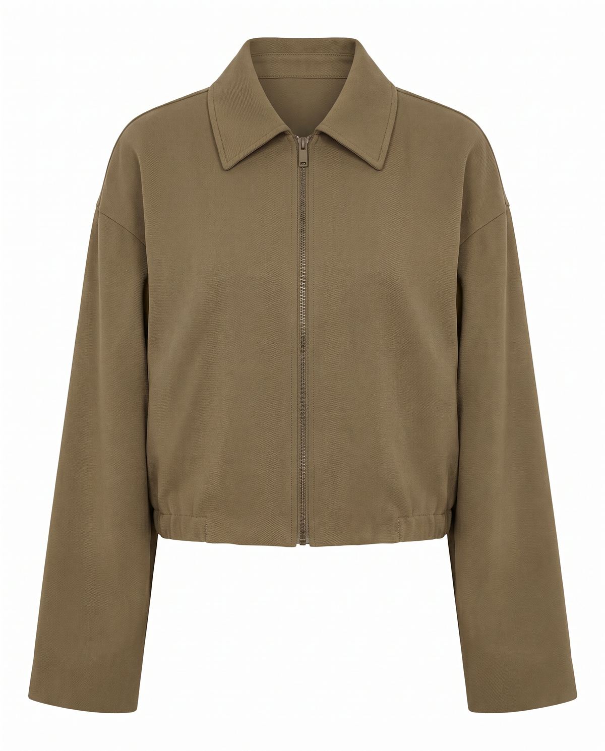 Giacca Corta con Zip Vera