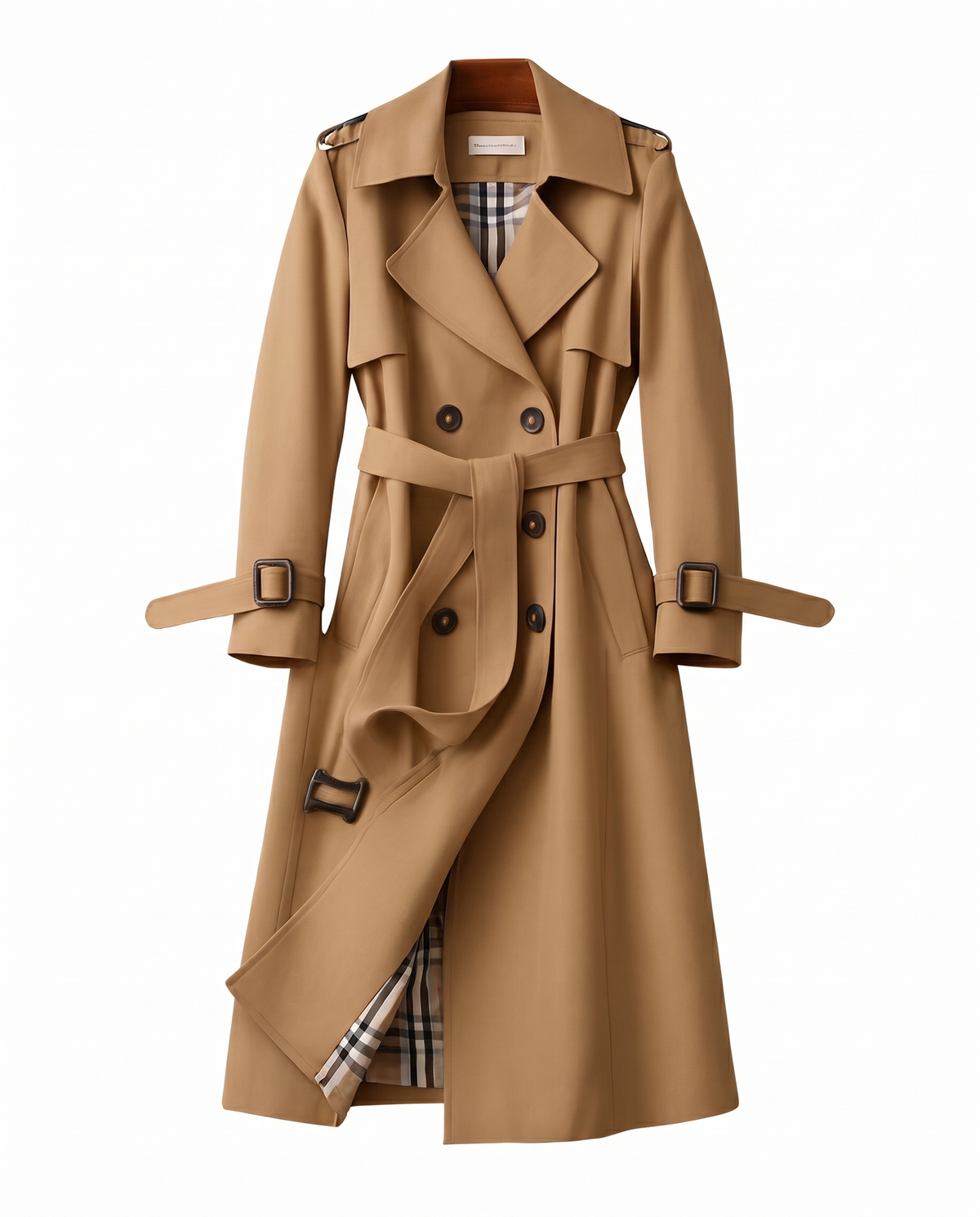 Trench Classico con Cintura Rebecca