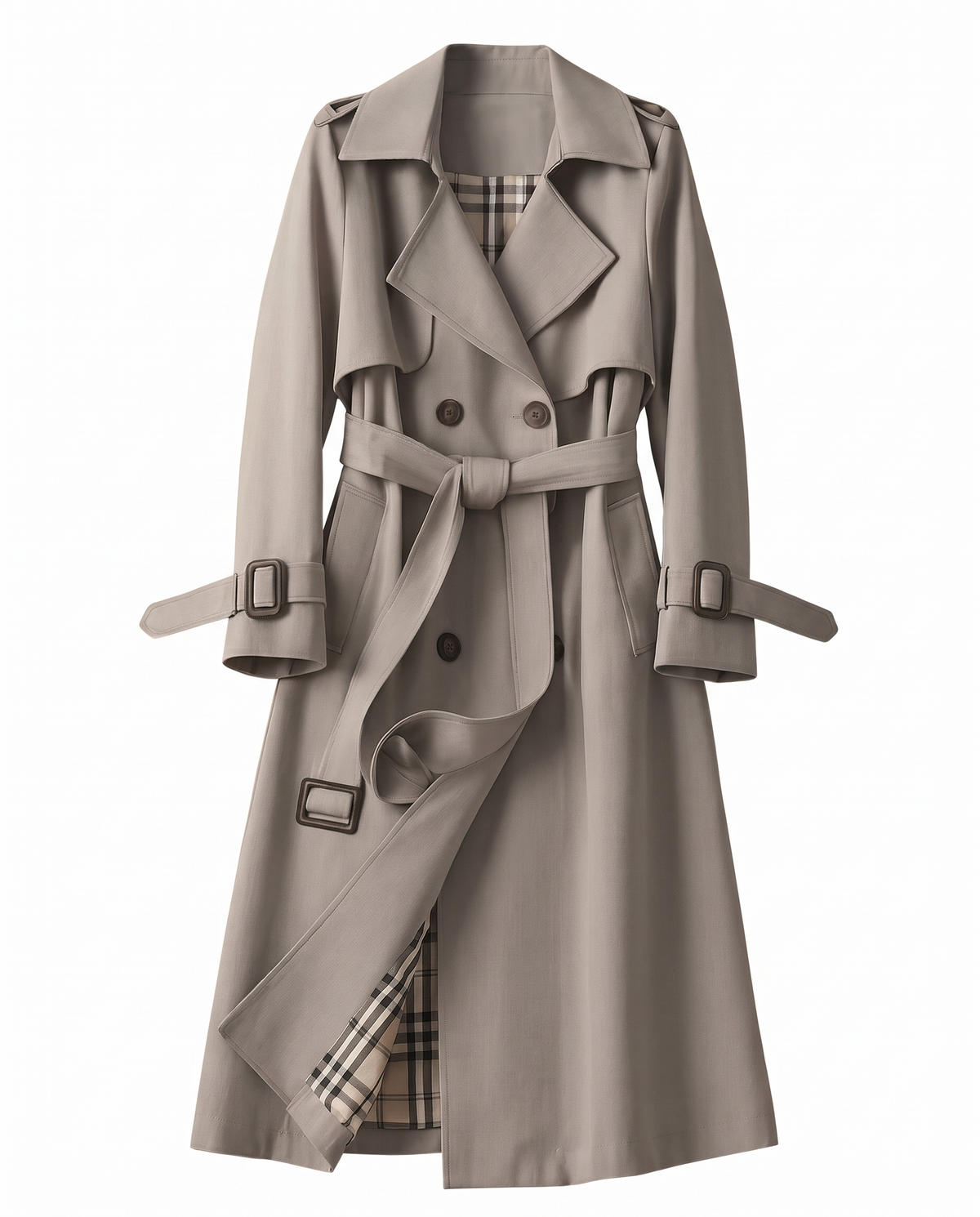 Trench Classico con Cintura Rebecca