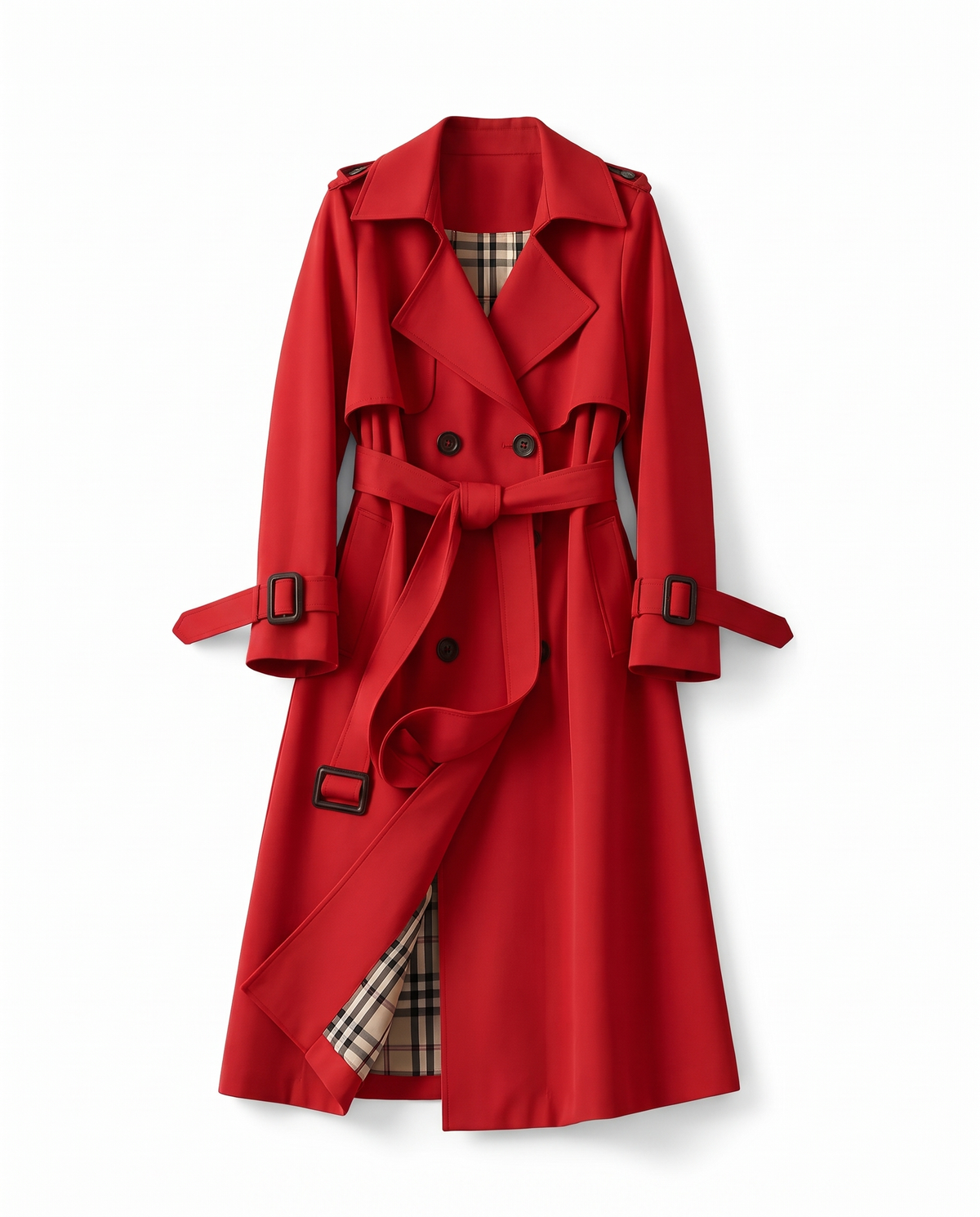 Trench Classico con Cintura Rebecca